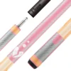 Poison Candy Pool Cue with Carbon Fiber Shaft - Peach/Pink - Image 2