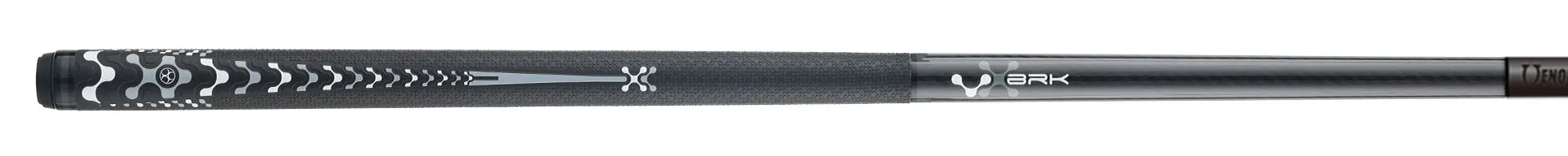 Poison VX Jump/Break Cue with Venom Carbon Fiber Shaft - Black/Grey