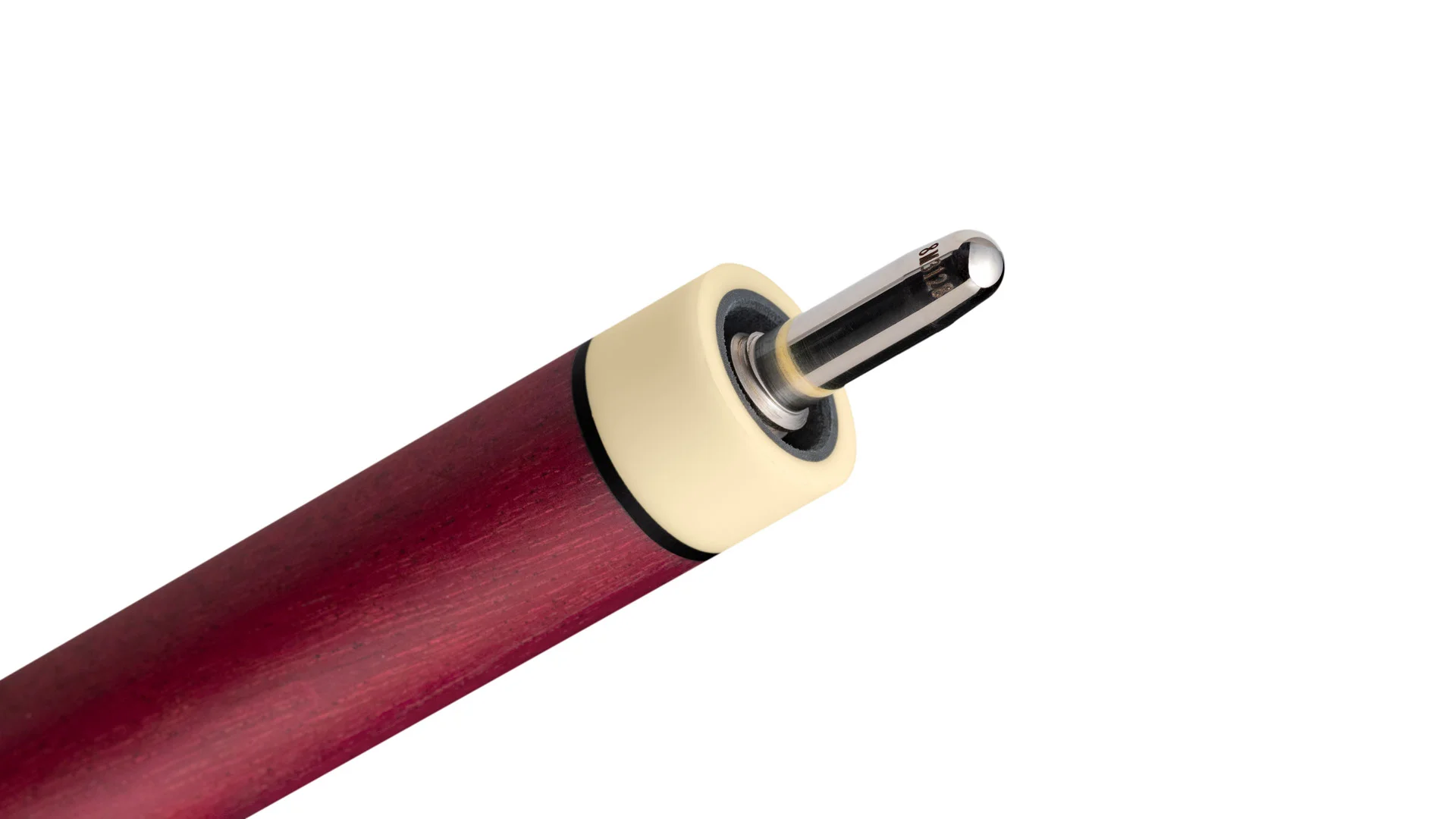 Predator 4-Point Sneaky Pete Pool Cue - Purple Heart / Blue - Elephant Pattern Leather Wrap - Image 4