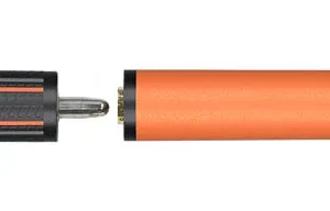 Predator Air Rush Flare Orange Jump Cue - Sport Wrap
