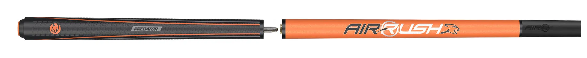 Predator Air Rush Flare Orange Jump Cue - Sport Wrap