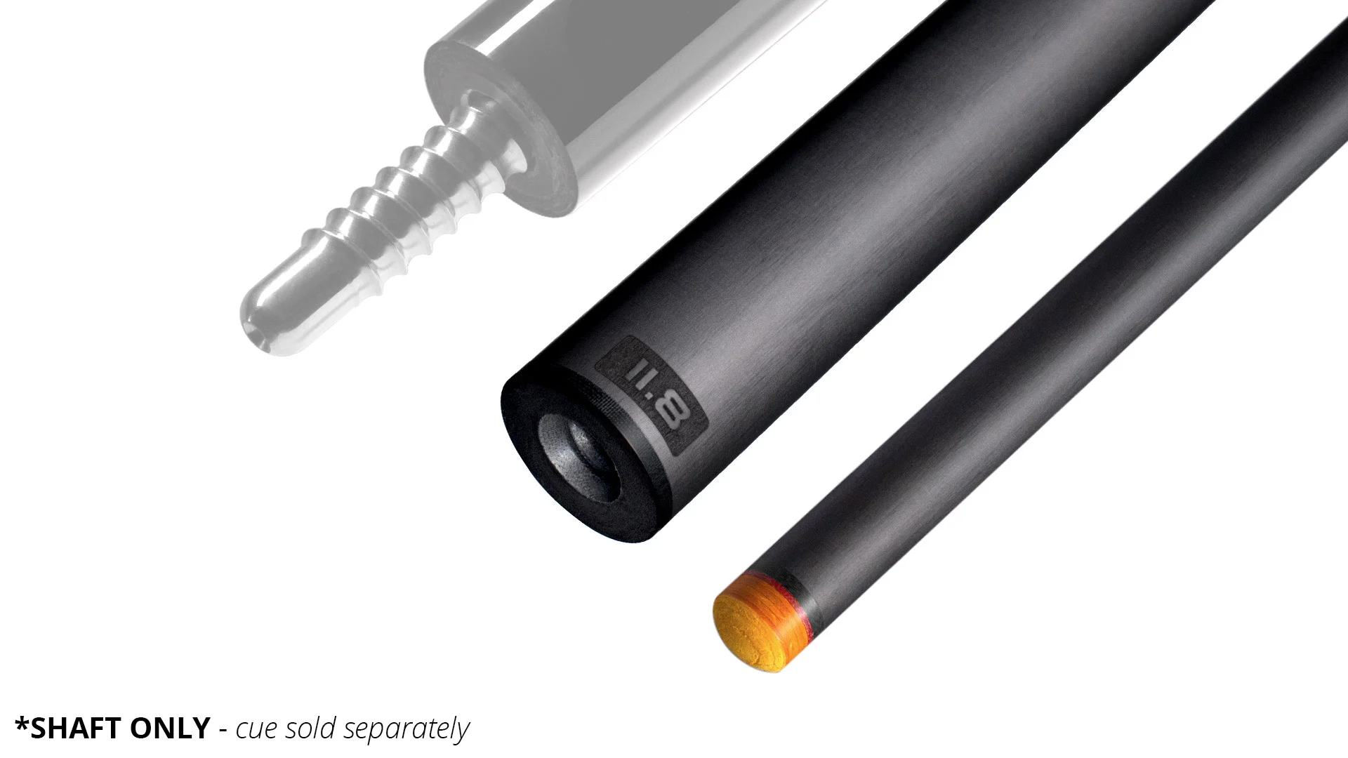 Predator REVO 11.8 mm Shaft for Uni-Loc QR Joint - Black Vault Plate