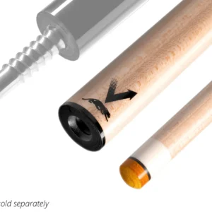 Predator Vantage 29" Pool Cue Shaft Radial Joint Thin Black Collar