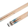 Predator CRM Virtuoso Natural Curly Maple / Turquoise Carom Cue and 3-Cushion Cue