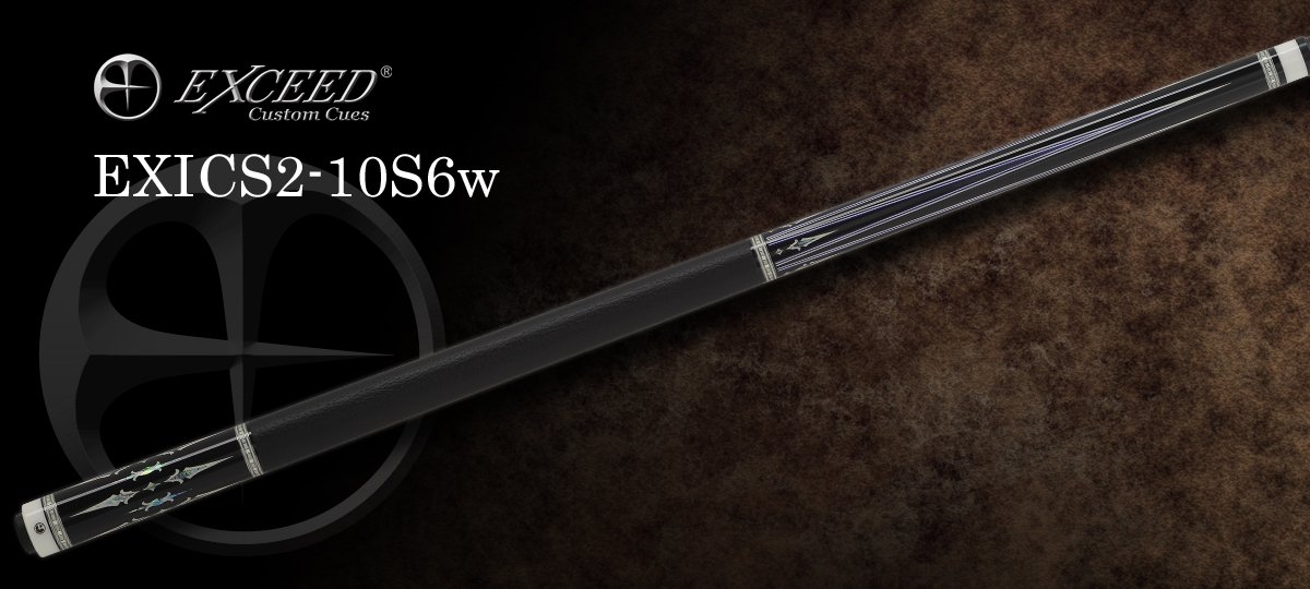 Mezz Exics2-10S6W cue full view