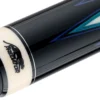 Predator LE True Splice 16 Pool Cue Ebony Blue Teal Leather Wrap - Image 2