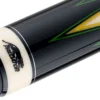 Predator LE True Splice 16 Pool Cue Ebony Green Yellow Leather Wrap - Image 5