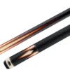 Predator LE True Splice 16 Pool Cue Ebony Red Orange Leather Wrap